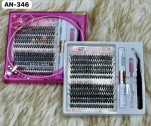 Anjeer DIY Eyelash Kit With Glue and Tweezer Anjeer-eyelash-kit-30d
